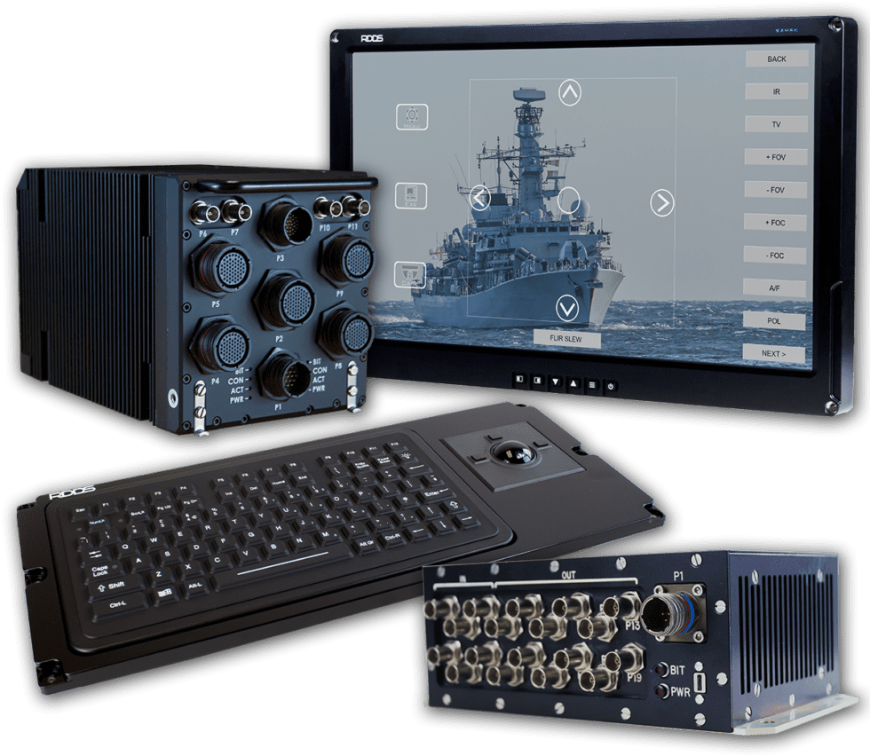 RDDS Avionics - Displays, video management & Control Hardware